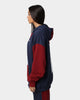 Tommy Jeans TJM Reverse Colorblock Hoodie Twilight Navy/Maroon