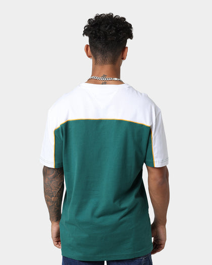 Tommy Jeans TJM Shoulder Detail T-Shirt Rural Green