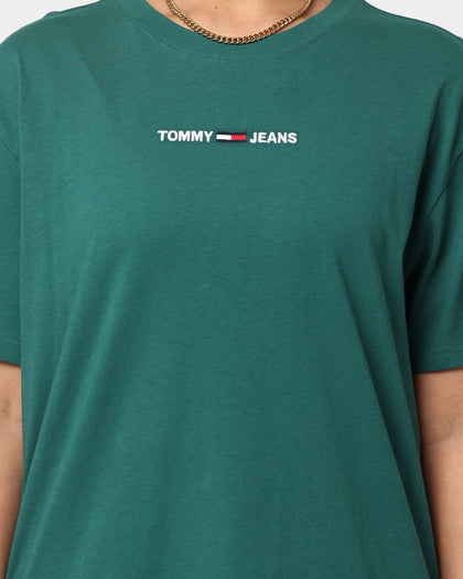 Tommy Jeans TJM Small Text T-Shirt Rural Green
