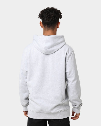 Tommy Jeans Straight Logo Hoodie Silver Grey Heather