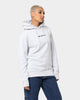 Tommy Jeans Straight Logo Hoodie Silver Grey Heather