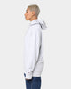 Tommy Jeans Straight Logo Hoodie Silver Grey Heather