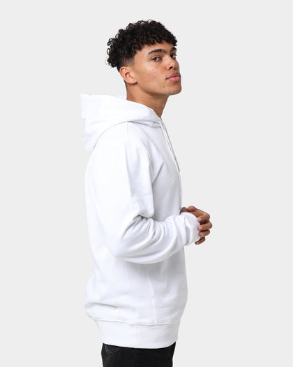 Tommy Jeans Straight Logo Hoodie White
