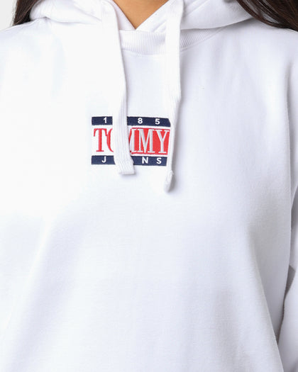 Tommy Jeans Timeless Tommy 1 Hoodie White