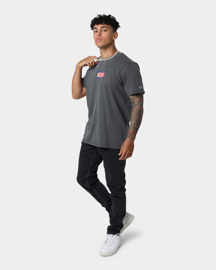 Tommy Jeans TJM Homespun Graphic T-Shirt Black