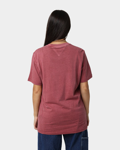 Tommy Jeans TJM Timeless Tommy 1 T-Shirt Bing Cherry