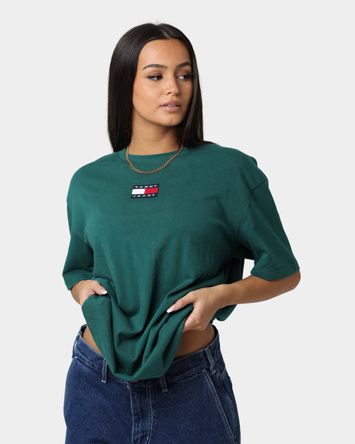 Tommy Jeans Tommy Badge T-Shirt Rural Green