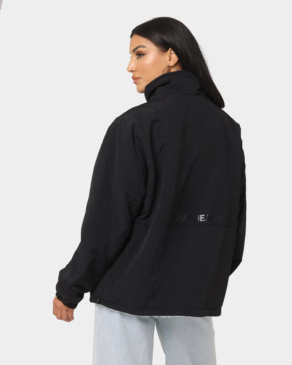 Tommy Jeans Reversible Sherpa Jacket Black