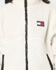 Tommy Jeans Reversible Sherpa Jacket Black