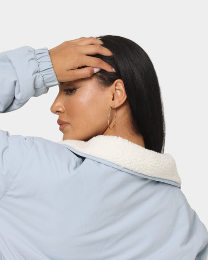 Tommy Jeans Reversible Sherpa Jacket Cloudy