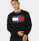 Tommy Jeans Tommy Flag Sweater Black