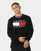 Tommy Jeans Tommy Flag Sweater Black