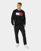 Tommy Jeans Tommy Flag Sweater Black