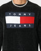 Tommy Jeans Tommy Flag Sweater Black