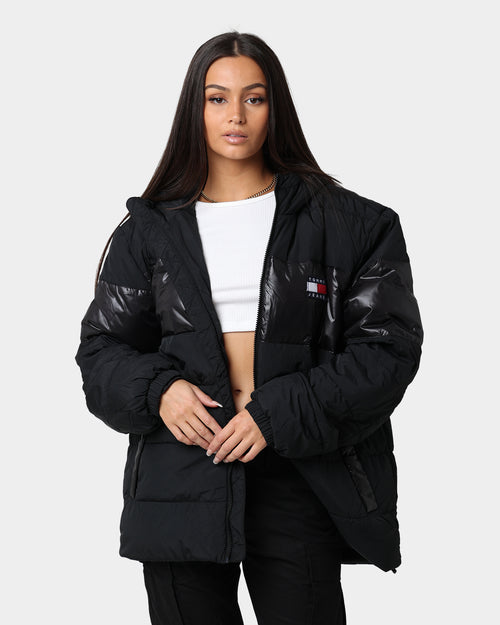 Tommy Jeans Tonal Light Puffer Jacket Black