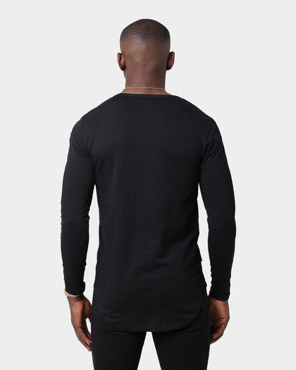 Saint Morta Rev Tape El Duplo Long Sleeve T-Shirt Black/White