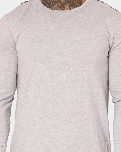 Saint Morta Rev Tape El Duplo Long Sleeve T-Shirt Grey/Black