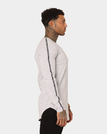 Saint Morta Rev Tape El Duplo Long Sleeve T-Shirt Grey/Black