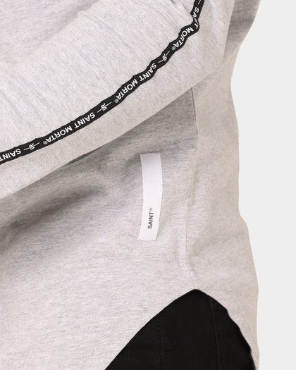 Saint Morta Rev Tape El Duplo Long Sleeve T-Shirt Grey/Black