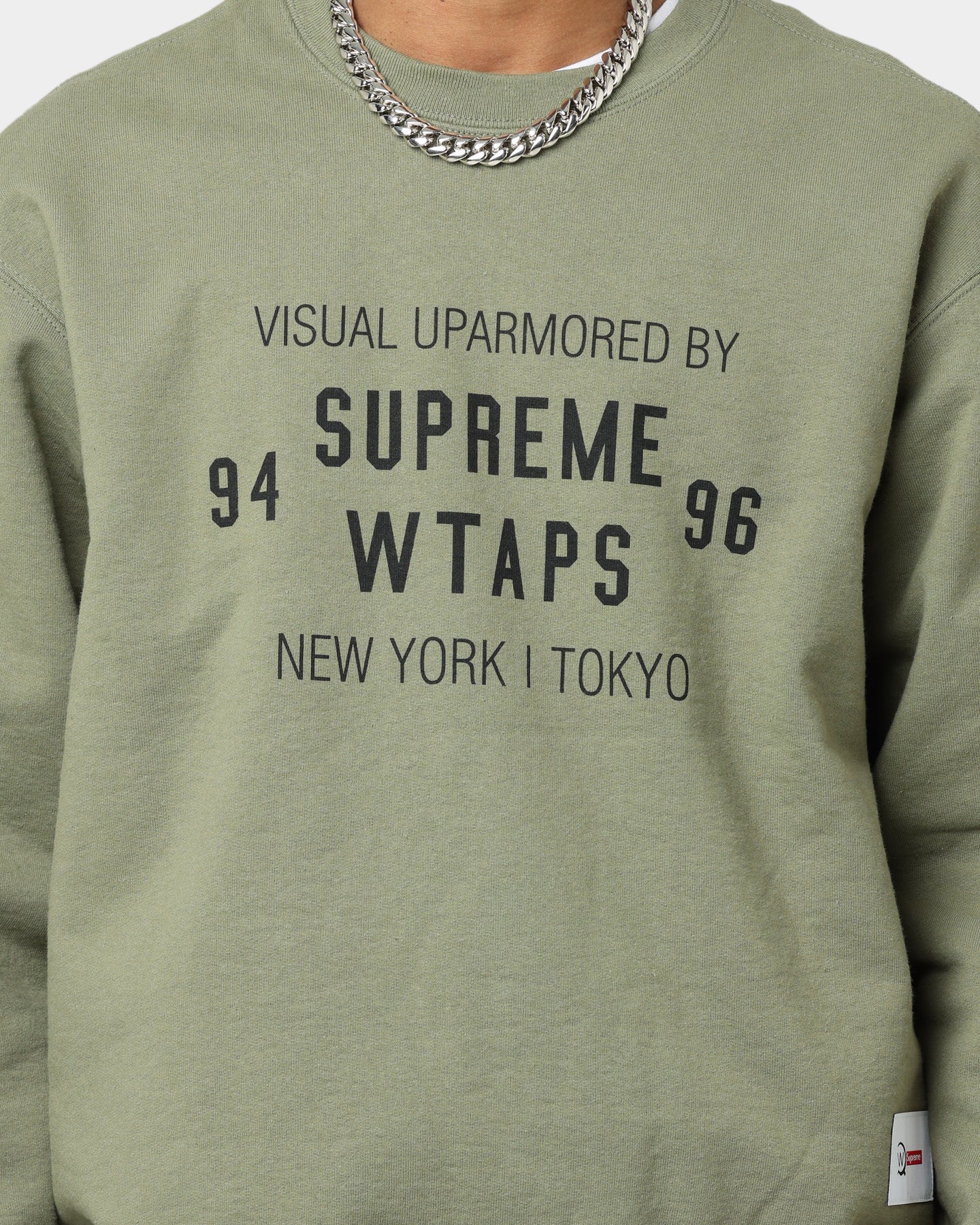 Supreme WTAPS Crewneck クルーネック スウェット Supreme®/WTAPS® Crewneck | Supreme 21fw