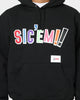 Supreme X WTAPS Sic Em Hoodie Black