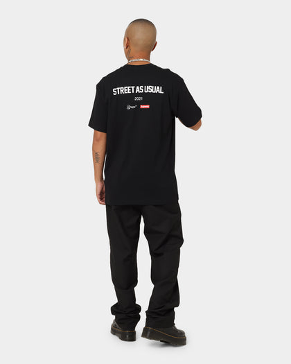 Supreme X WTAPS Sic Em T-Shirt Black