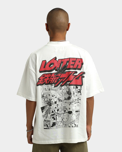 Loiter Loiter X Astro Boy Astro Cyber Vintage T-Shirt Off White