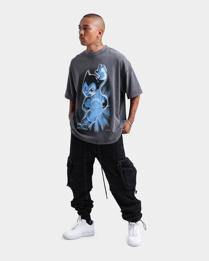 Loiter Loiter X Astro Boy Astro Vintage T-Shirt Charcoal
