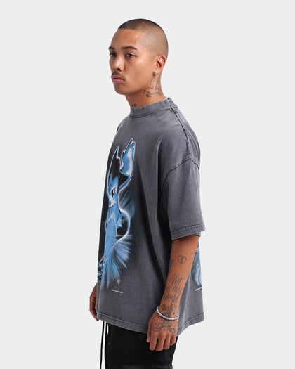 Loiter Loiter X Astro Boy Astro Vintage T-Shirt Charcoal