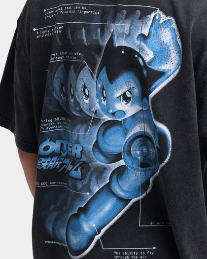 Loiter Loiter X Astro Boy Astro Vintage T-Shirt Vintage Black