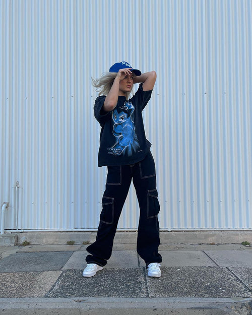 Loiter Loiter X Astro Boy Astro Vintage T-Shirt Vintage Black