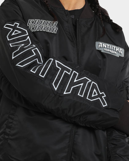 The Anti Order Oblivion Bomber Jacket Black