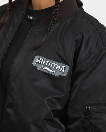 The Anti Order Oblivion Bomber Jacket Black