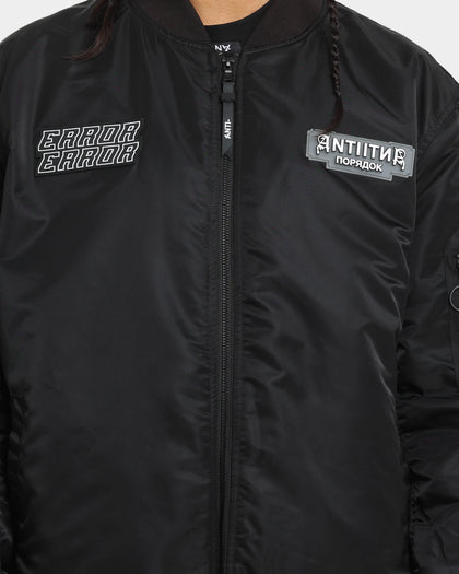 The Anti Order Oblivion Bomber Jacket Black