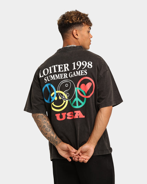 Loiter Tribute T-Shirt Vintage Black