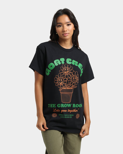 Goat Crew Grow Room T-Shirt Black
