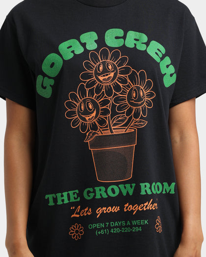 Goat Crew Grow Room T-Shirt Black
