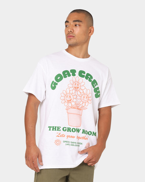 Goat Crew Grow Room T-Shirt White