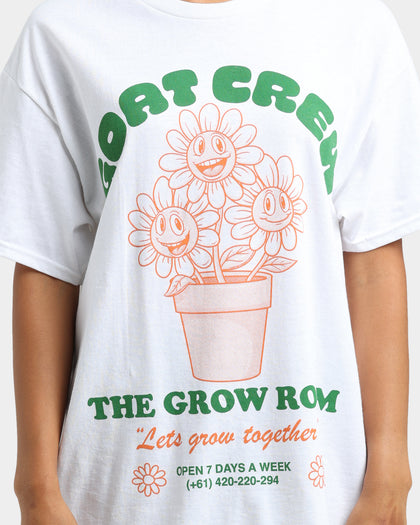 Goat Crew Grow Room T-Shirt White