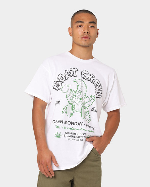 Goat Crew Best Buds T-Shirt Black White