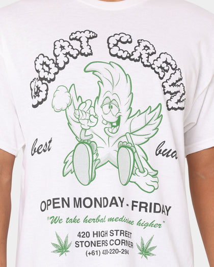 Goat Crew Best Buds T-Shirt Black White