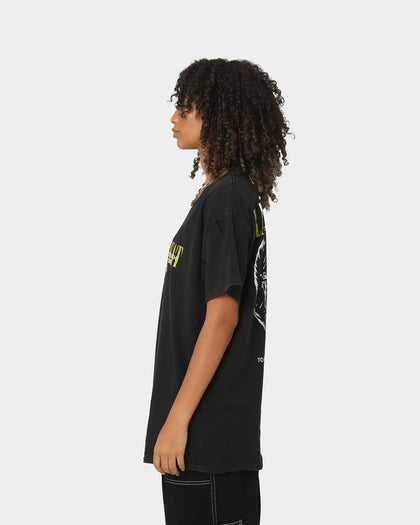 Rats Get Fat By Your Side Vintage T-Shirt Black Wash