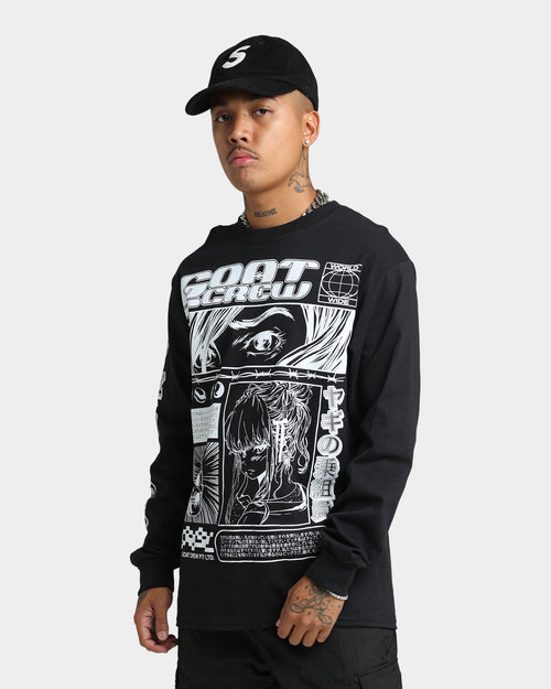 Goat Crew Harajuku Long Sleeve T-Shirt Black