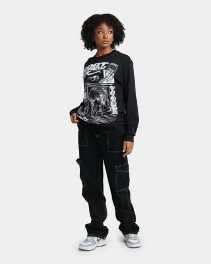 Goat Crew Harajuku Long Sleeve T-Shirt Black