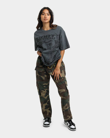 Goat Crew Harajuku T-Shirt Off Black