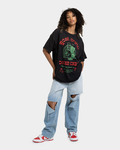 Goat Crew Kebab Shop Vintage T-Shirt Black Wash