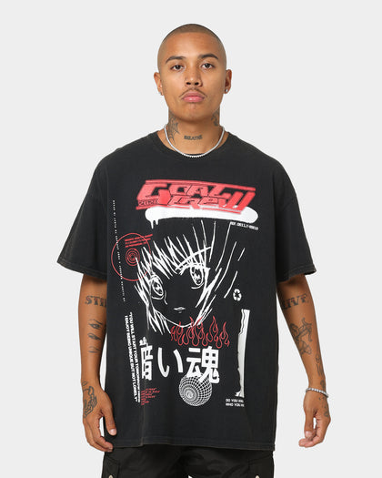 Goat Crew Korea T-Shirt Black Wash