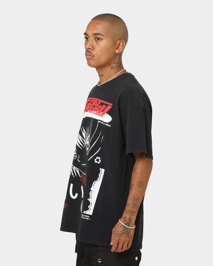 Goat Crew Korea T-Shirt Black Wash