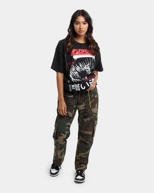 Goat Crew Korea T-Shirt Black Wash