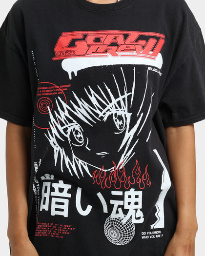 Goat Crew Korea T-Shirt Black Wash